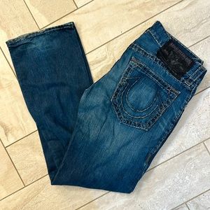 True Religion Bobby Super T 28/33 ダークブルー True Religion Men's Bobby Super T Nf 32 Inseam, Decadence
